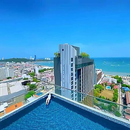 Central Pattaya - Sea View Large Balcony Condo With Infinity Pool المظهر الخارجي الصورة