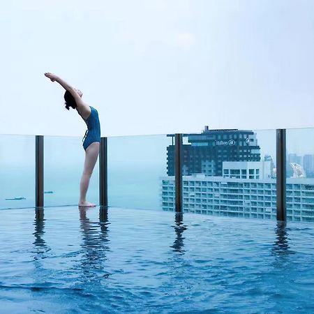 Central Pattaya - Sea View Large Balcony Condo With Infinity Pool المظهر الخارجي الصورة