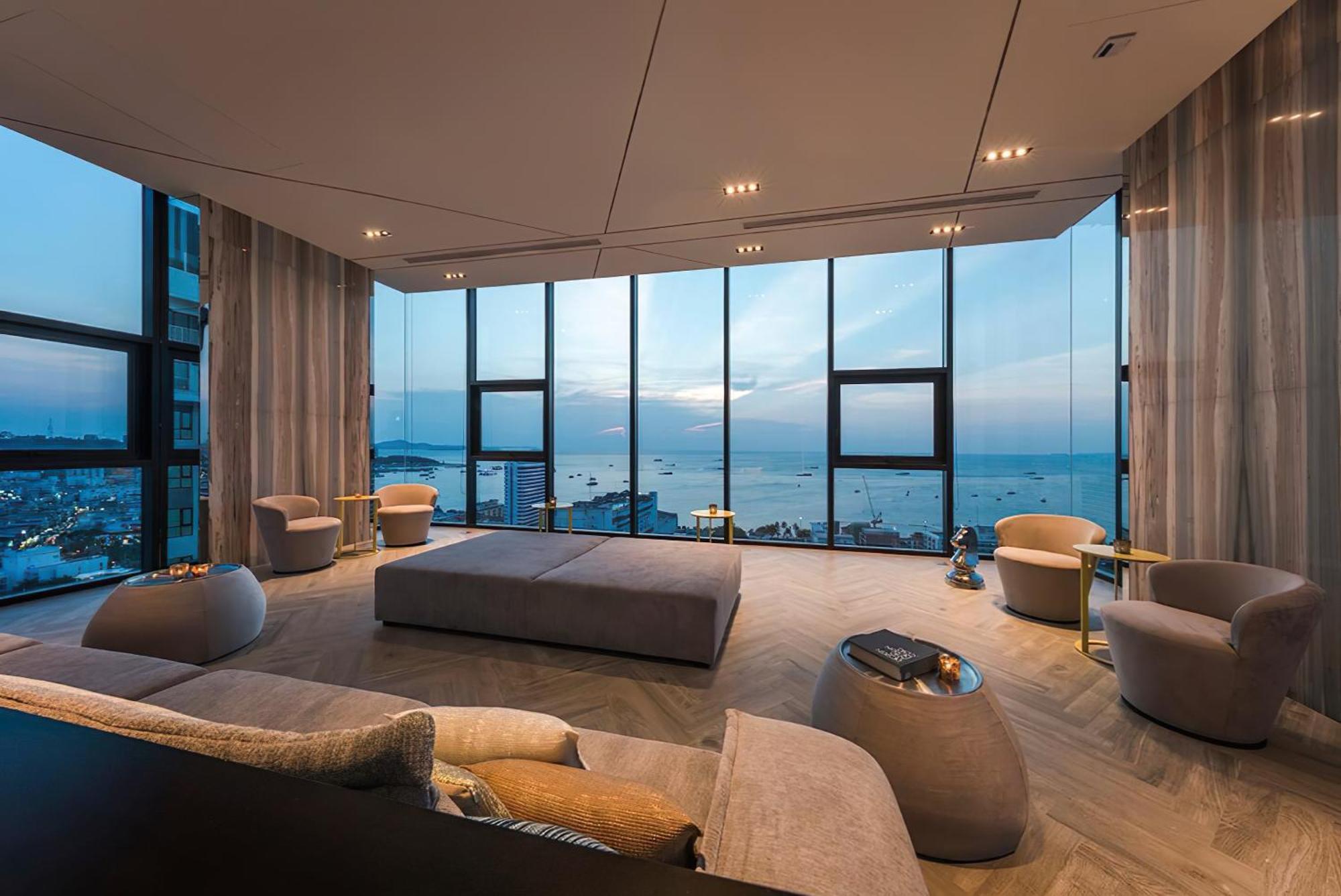Central Pattaya - Sea View Large Balcony Condo With Infinity Pool المظهر الخارجي الصورة